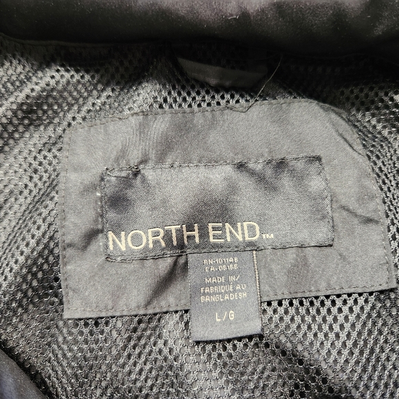 Men's North End Black Light Weight Windbreaker NWT - Picture 6 of 7